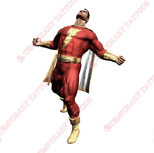 Captain Marvel Customize Temporary Tattoos Stickers NO.5851